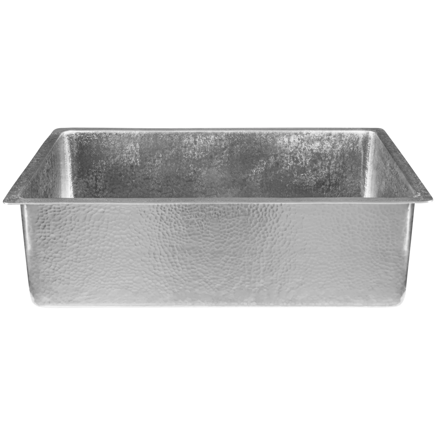 33" Terra Firma Single Bowl Thick Nickel Plated Undermount Sink