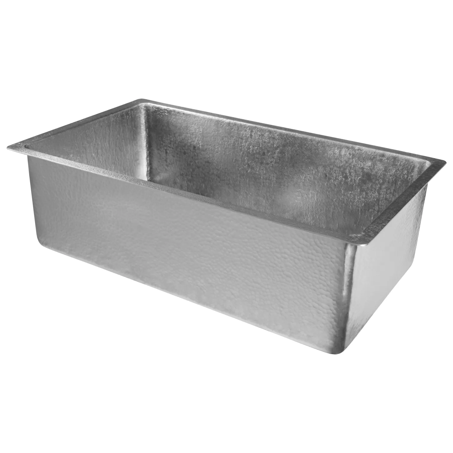 33" Terra Firma Single Bowl Thick Nickel Plated Undermount Sink