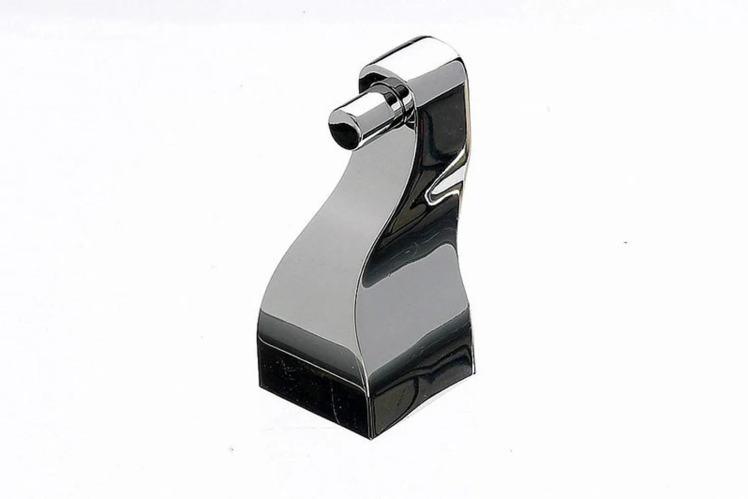 Topknobs AQ1PC Single Hook in Polished Chrome