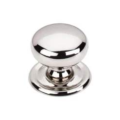 Top Knobs Asbury Victoria Knob with Backplate