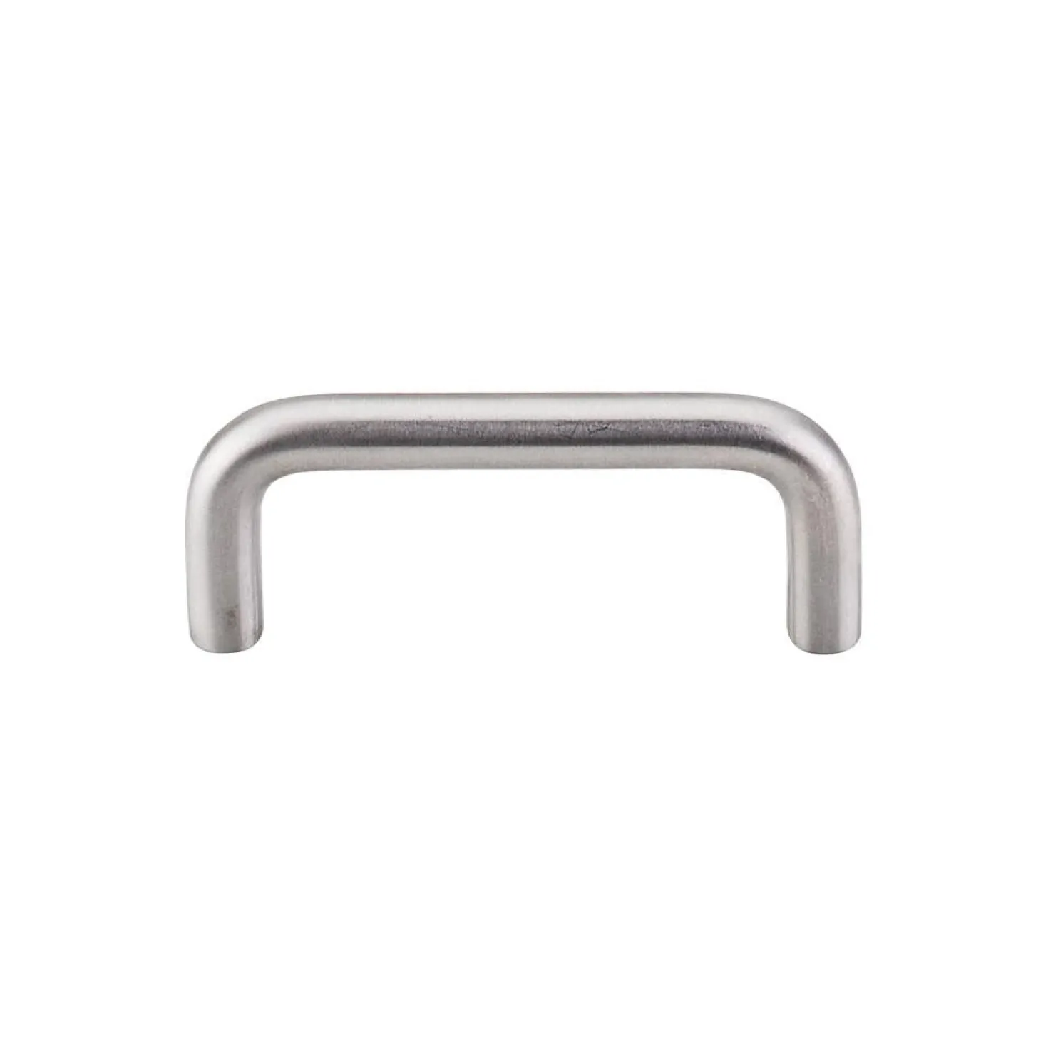 Top Knobs Bent Bar 10mm in Brushed Stainless Steel