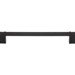 Top Knobs Brockwell Newburn Pull in Flat Black
