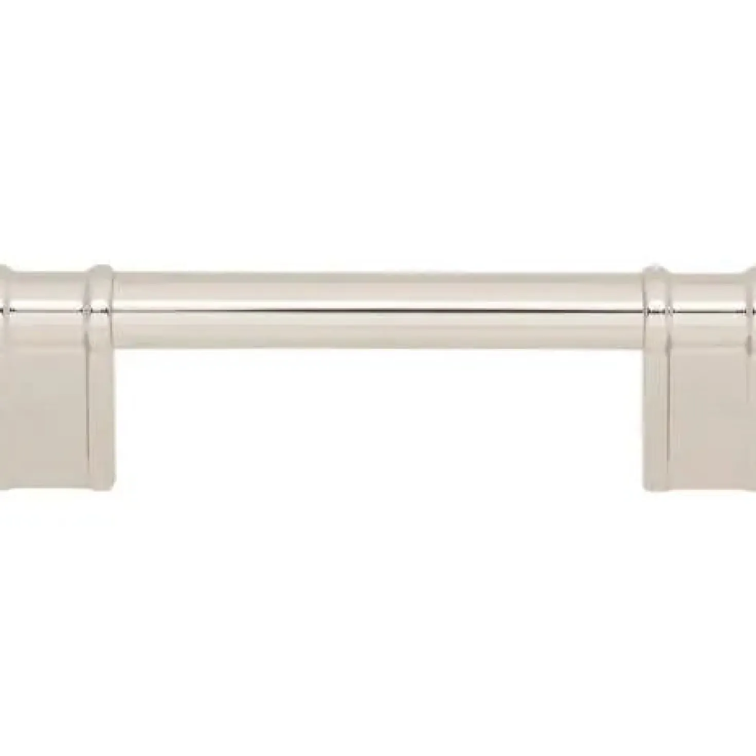 Top Knobs Brockwell Newburn Pull in Polished Nickel