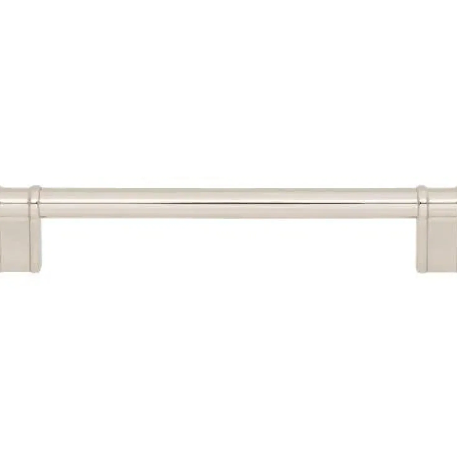 Top Knobs Brockwell Newburn Pull in Polished Nickel
