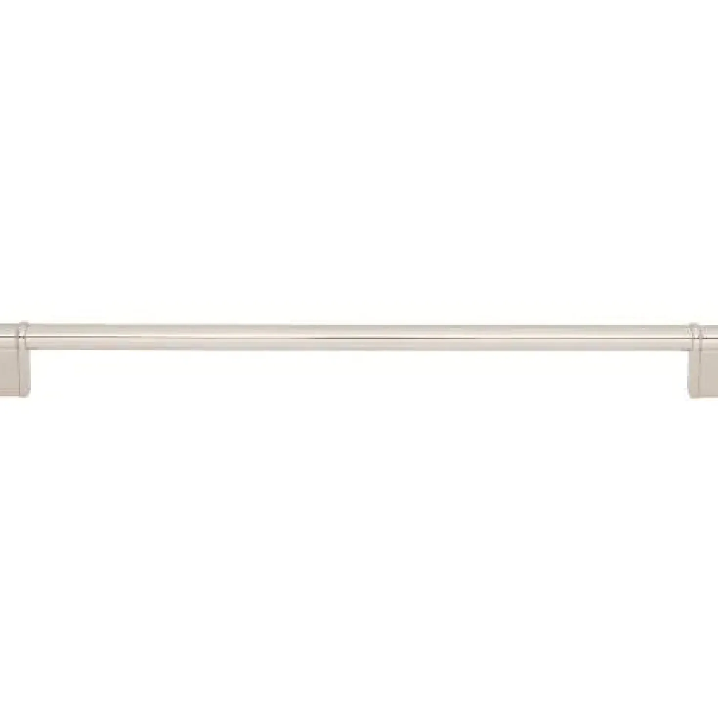 Top Knobs Brockwell Newburn Pull in Polished Nickel