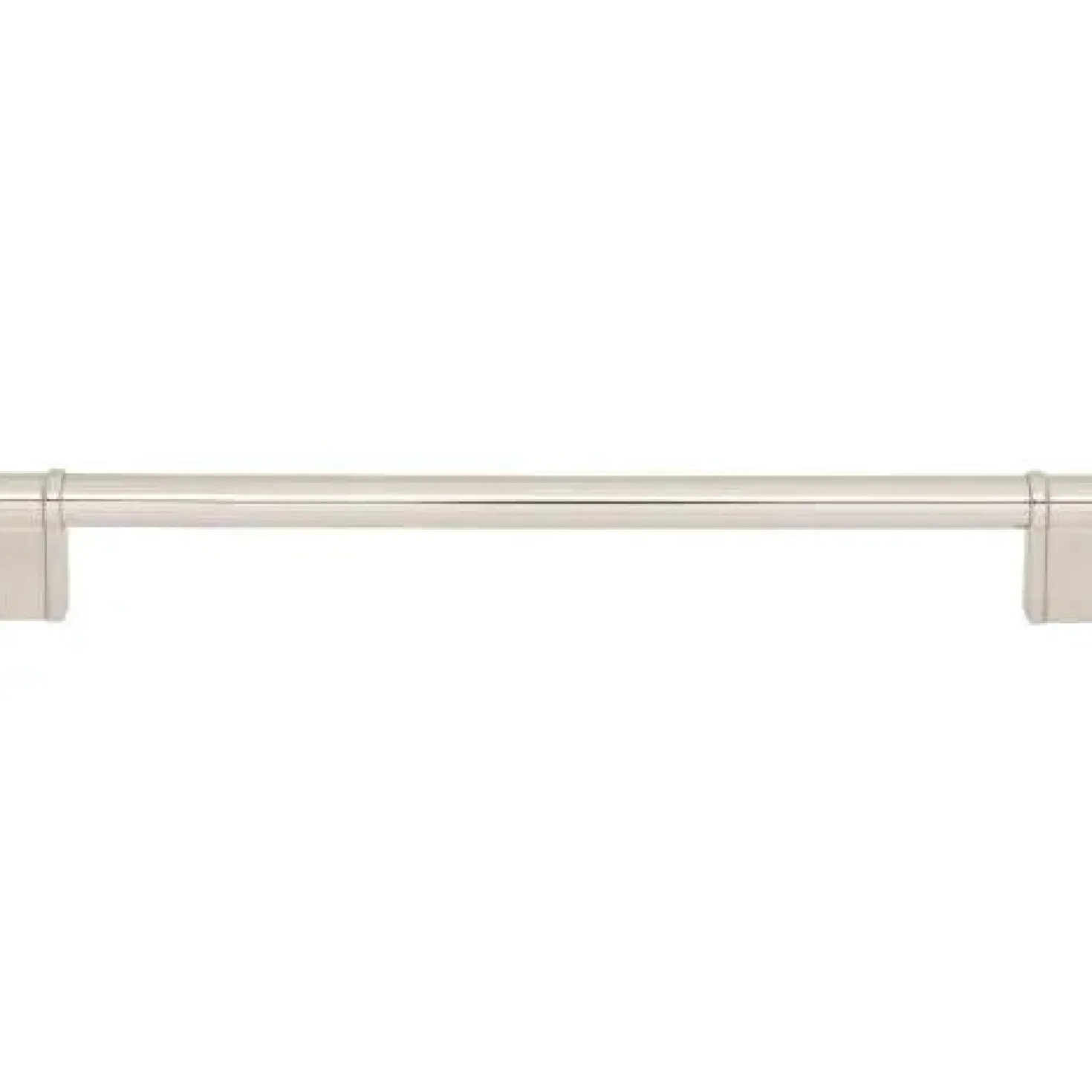 Top Knobs Brockwell Newburn Pull in Polished Nickel