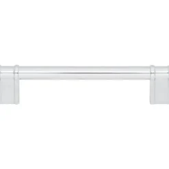 Top Knobs Brockwell Newburn Pull in Polished Chrome