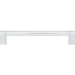 Top Knobs Brockwell Newburn Pull in Polished Chrome