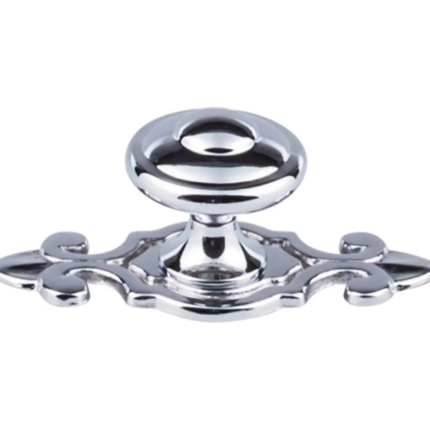Top Knobs Canterbury Knob with Backplate
