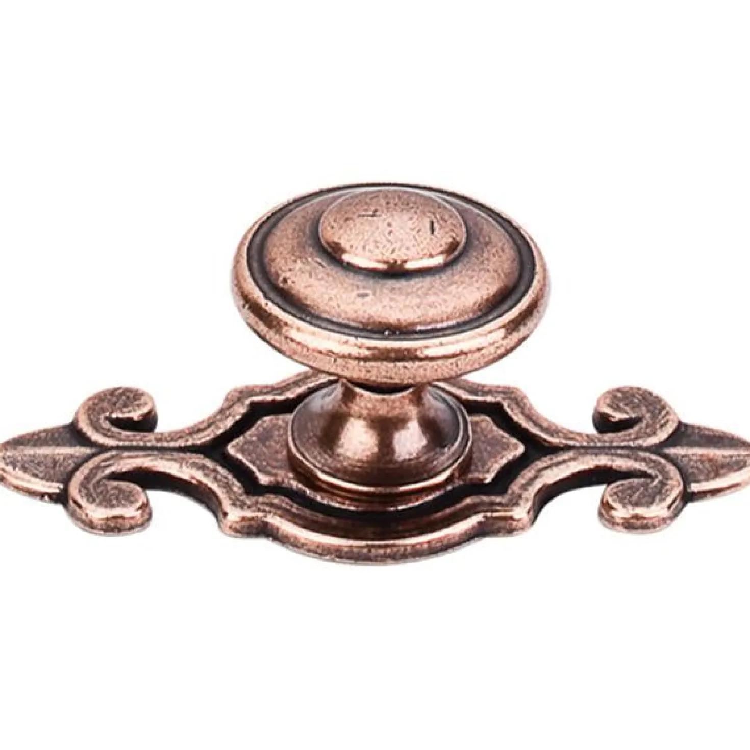 Top Knobs Canterbury Knob with Backplate