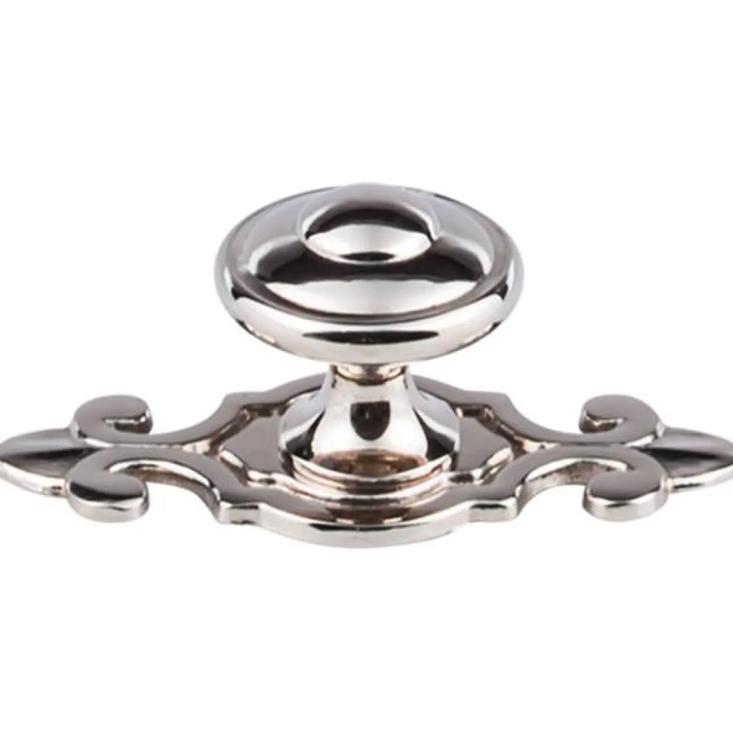 Top Knobs Canterbury Knob with Backplate