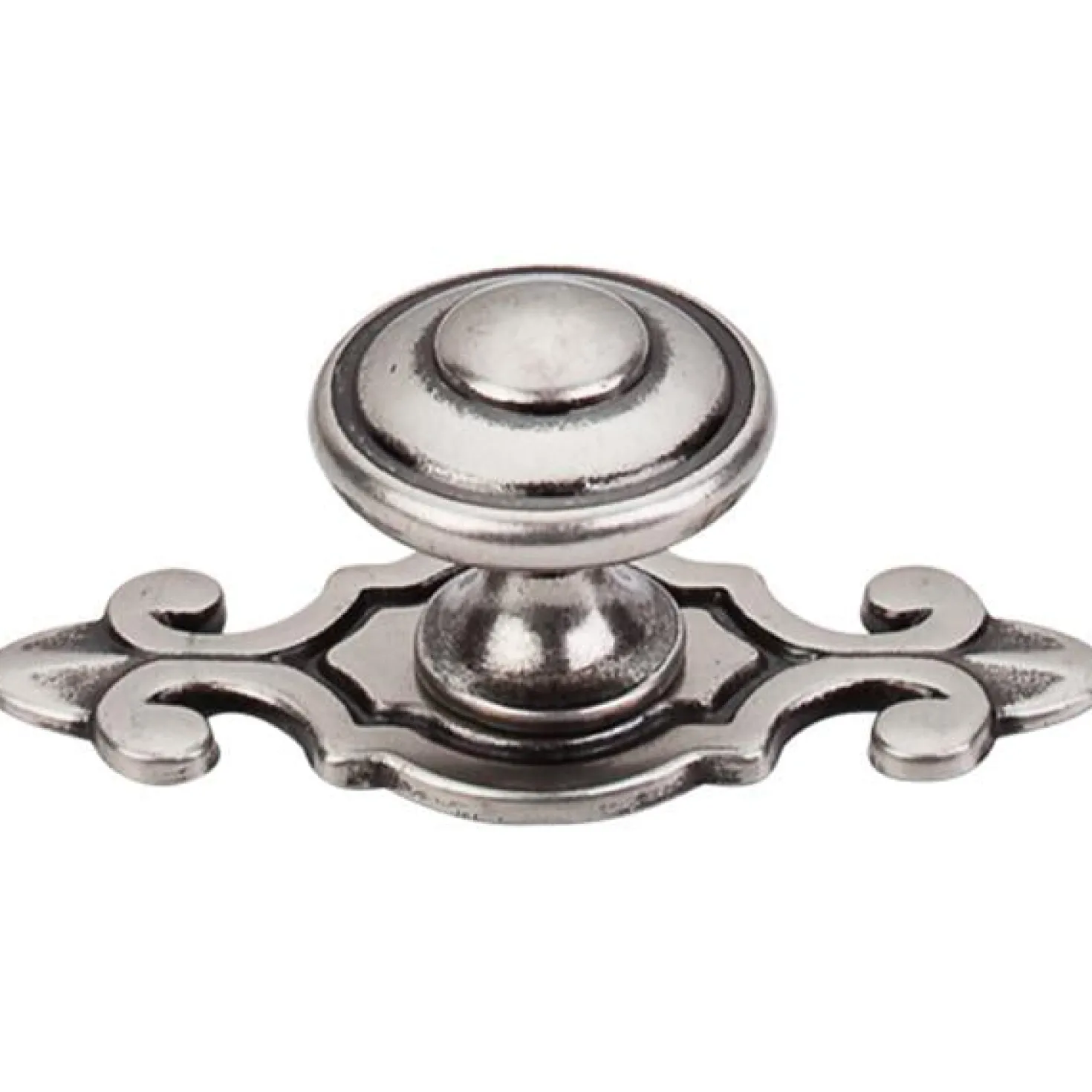 Top Knobs Canterbury Knob with Backplate