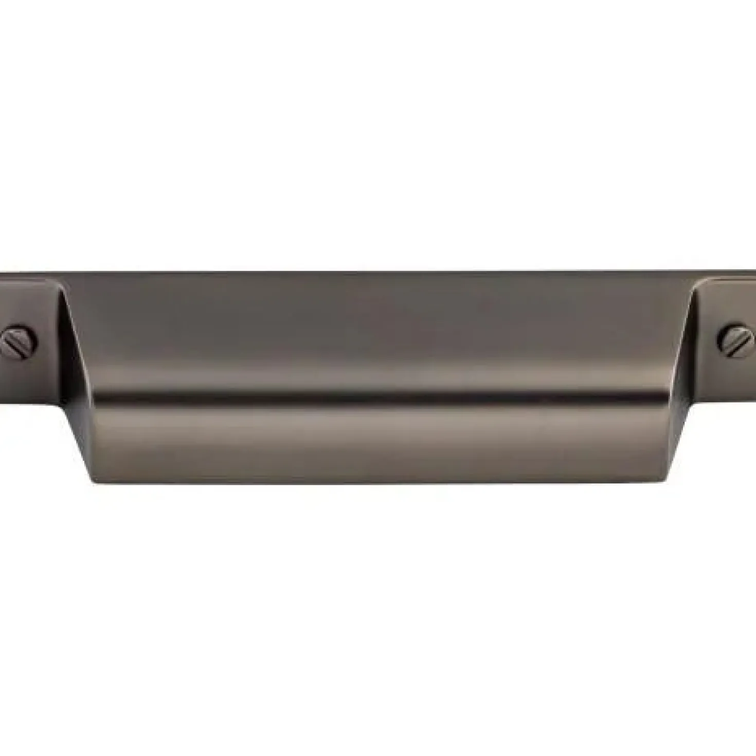 Top Knobs Channing Pull in Ash Gray