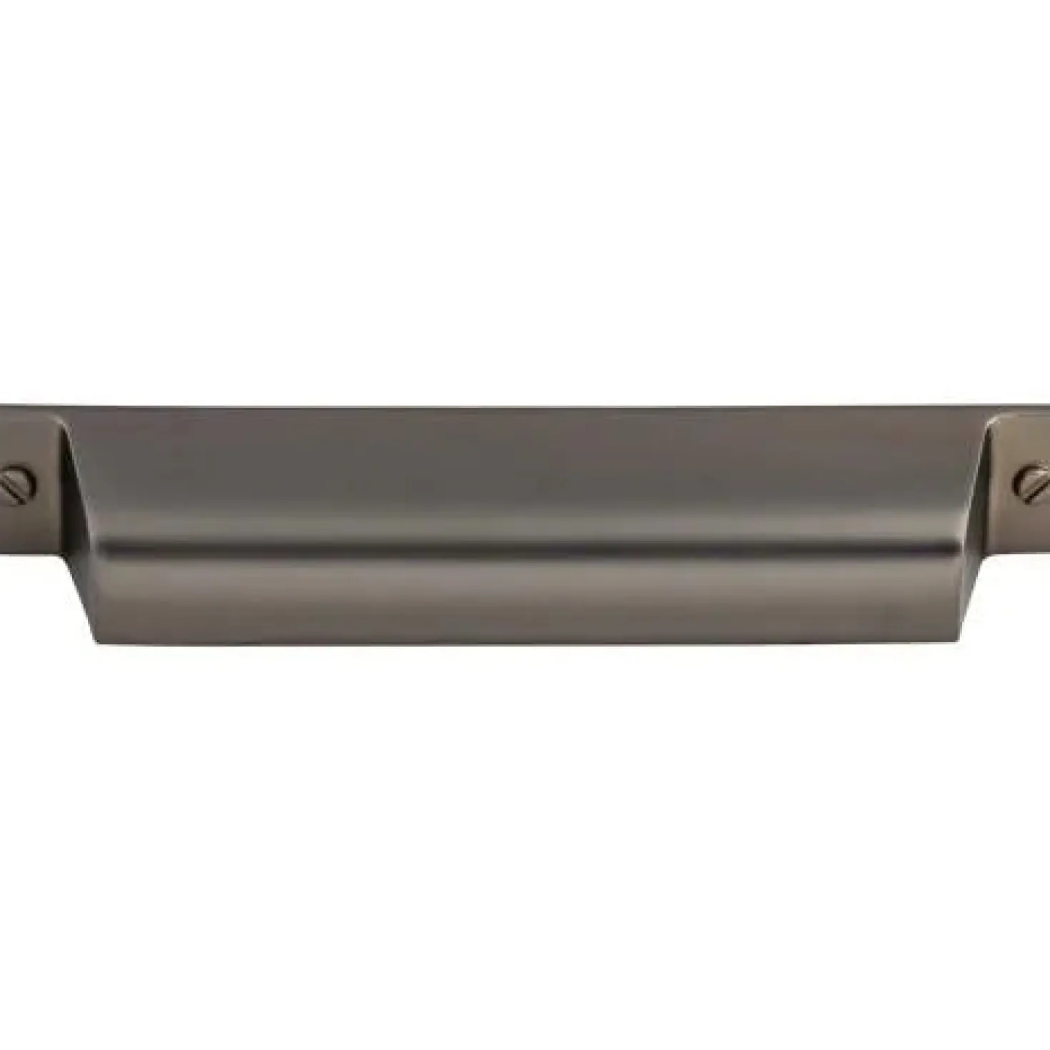 Top Knobs Channing Pull in Ash Gray
