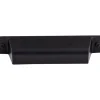 Top Knobs Channing Pull in Flat Black