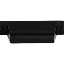 Top Knobs Channing Pull in Flat Black