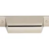 Top Knobs Channing Pull in Polished Nickel