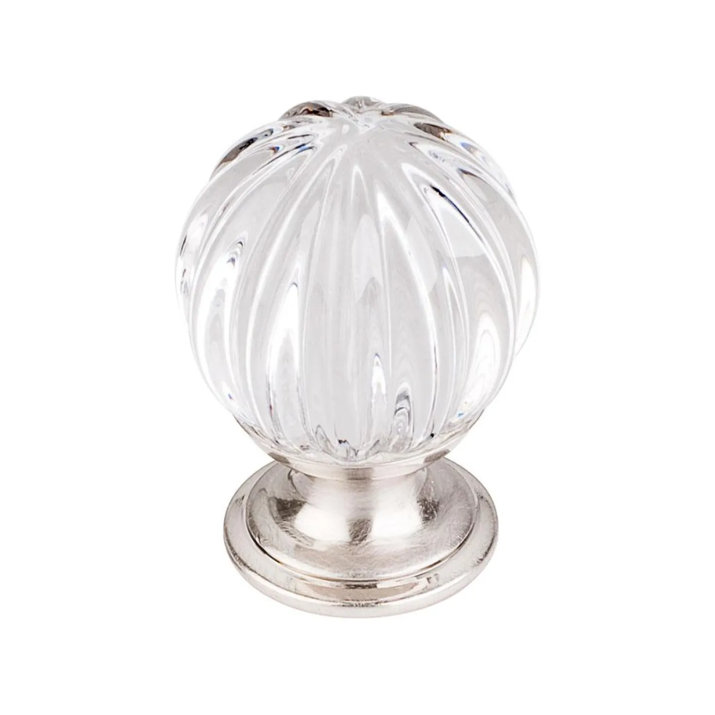 Top Knobs Clear Melon Crystal Knob