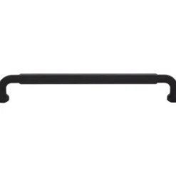 Top Knobs Coddington Dustin Pull in Flat Black