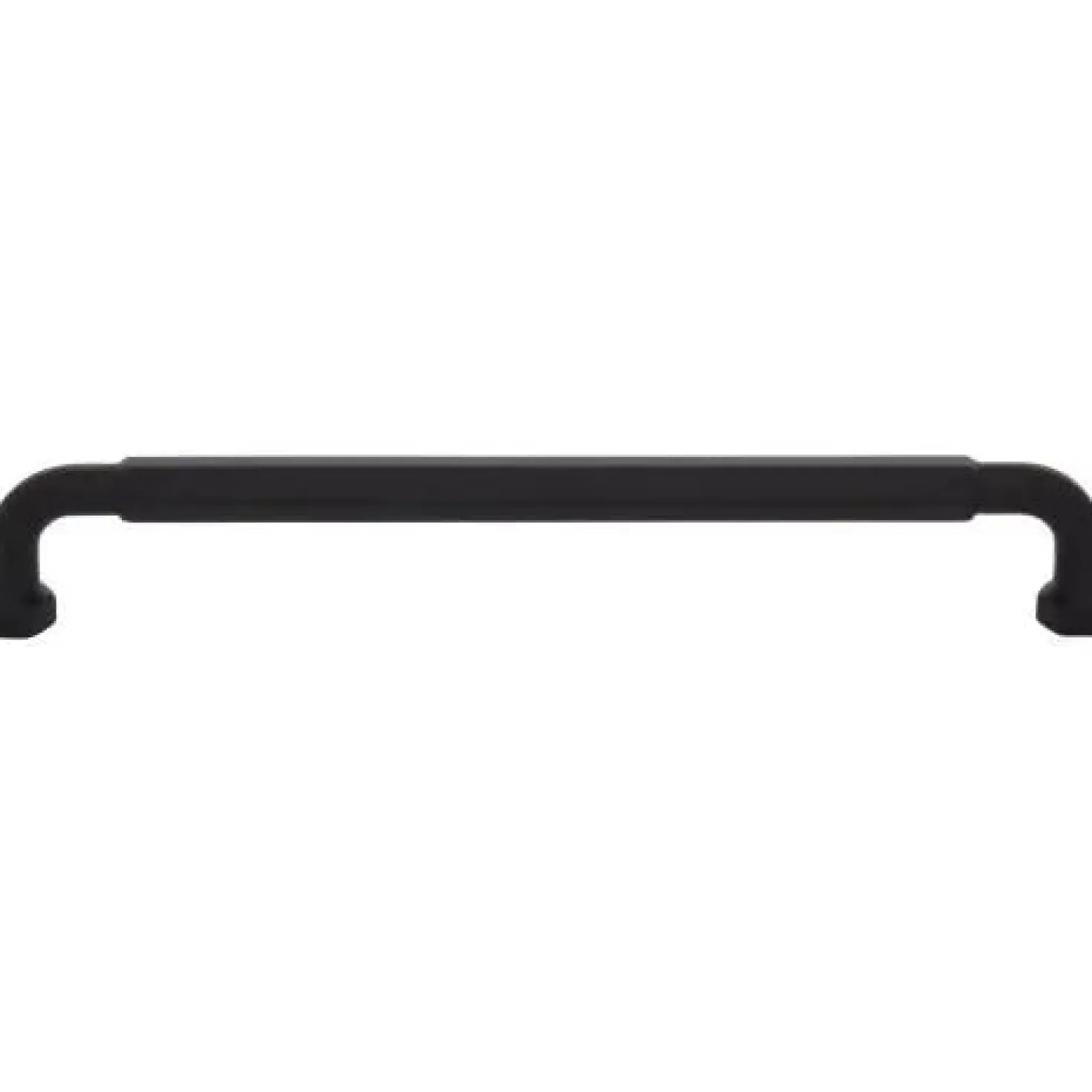 Top Knobs Coddington Dustin Pull in Flat Black