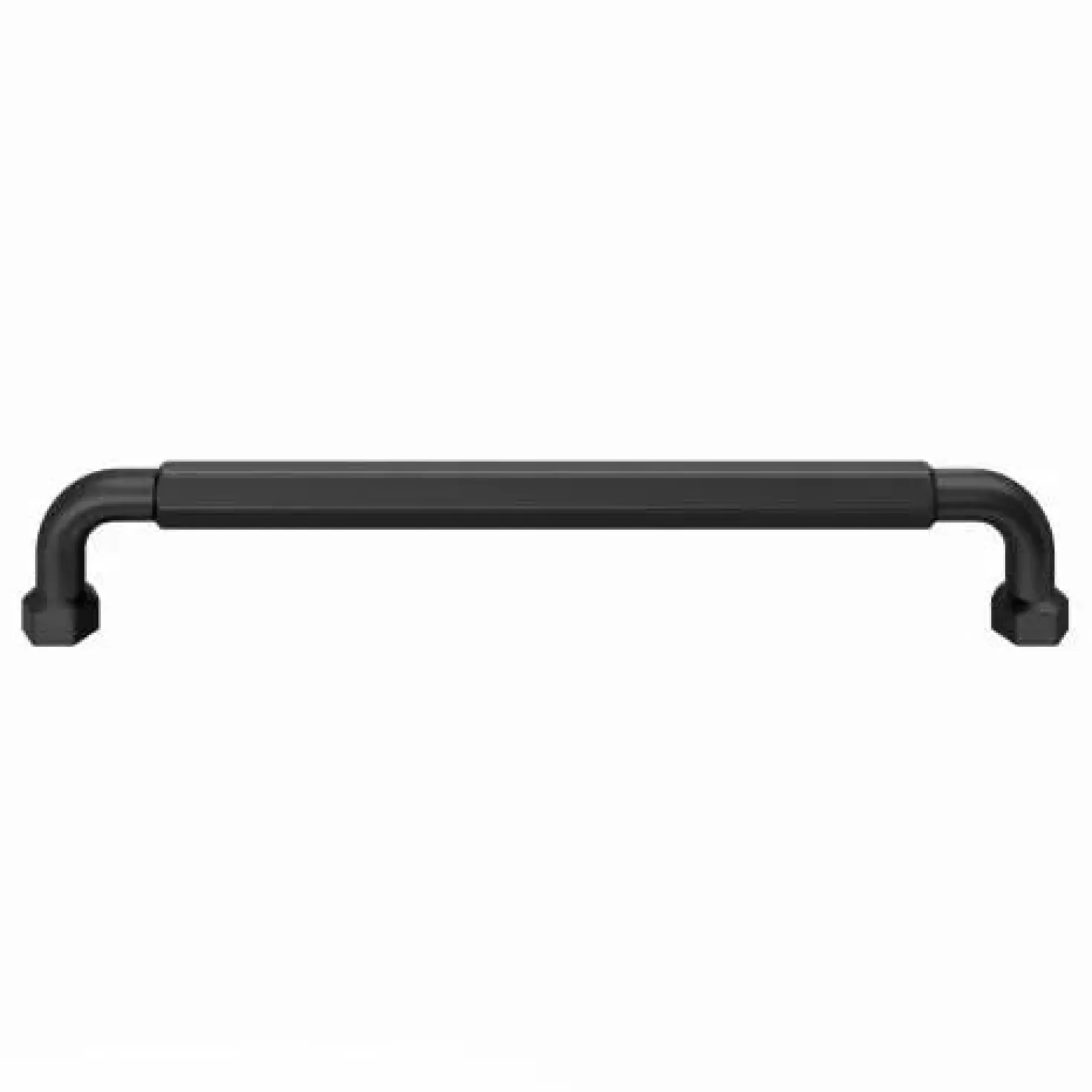 Top Knobs Coddington Dustin Pull in Flat Black