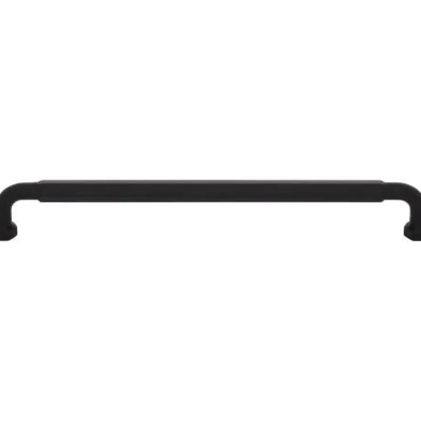 Top Knobs Coddington Dustin Pull in Flat Black
