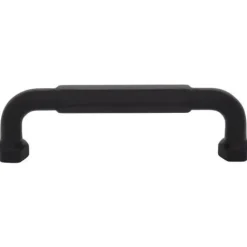 Top Knobs Coddington Dustin Pull in Flat Black