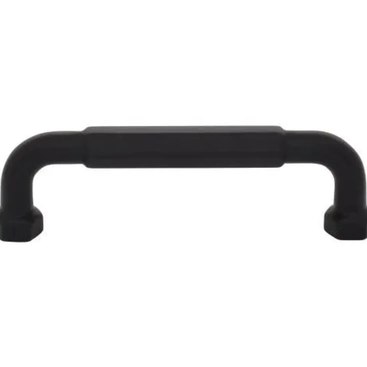 Top Knobs Coddington Dustin Pull in Flat Black