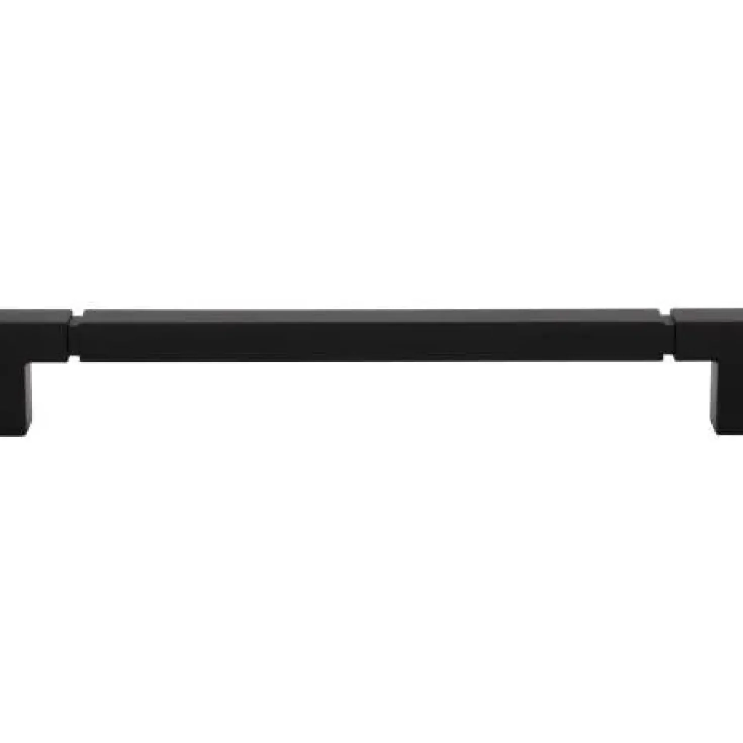 Top Knobs Coddington Langston Pull in Flat Black