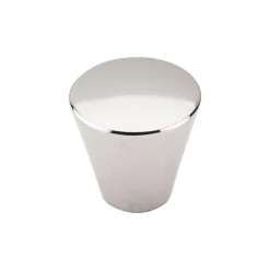 Top Knobs Cone Knob in Polished Nickel