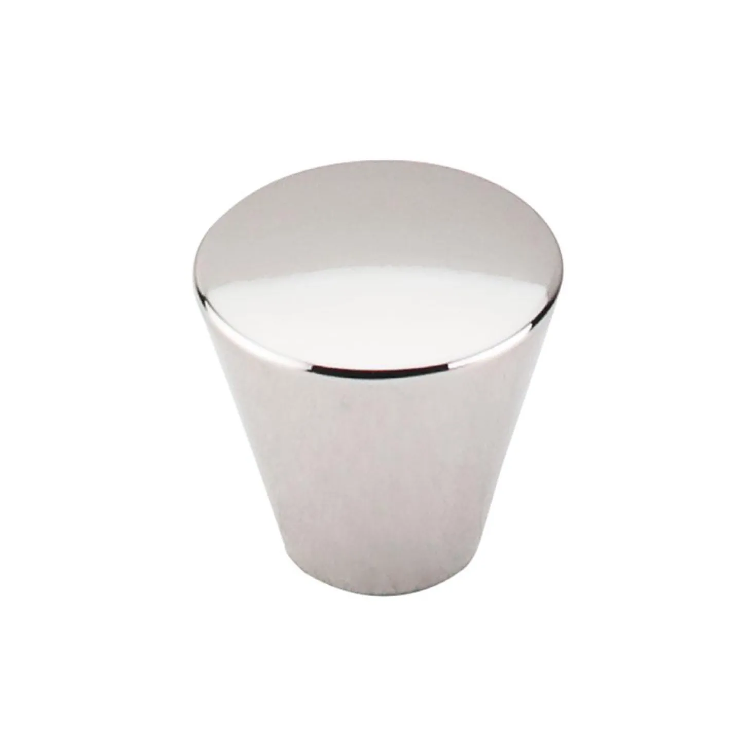 Top Knobs Cone Knob in Polished Nickel