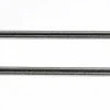 Topknobs ED7APB 18" Double Towel Bar with Hex Detail in Antique Pewter