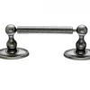 Topknobs ED3APC Tissue Holder With Oval Backplate in Antique Pewter
