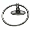 Topknobs ED5APC Towel Ring with Oval Backplate in Antique Pewter