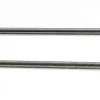 Topknobs ED7APD 18" Smooth Double Towel Bar in Antique Pewter