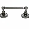 Topknobs ED3APF Tissue Holder with Rope Detail in Antique Pewter