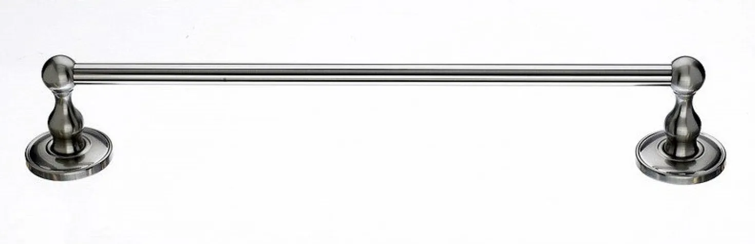 Topknobs ED6BSND 18" Single Towel Bar in Brushed Satin Nickel