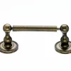 Topknobs ED3GBZA Tissue Holder with Beaded Betail in German Bronze