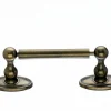 Topknobs ED3GBZC Tissue Holder with Oval Backplate in German Bronze