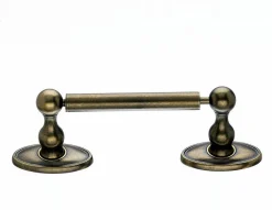 Topknobs ED3GBZC Tissue Holder with Oval Backplate in German Bronze