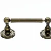 Topknobs ED3GBZF Tissue Holder with Rope Detail in German Bronze
