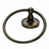 Topknobs ED5GBZF Towel Ring with Rope Detail in German Bronze