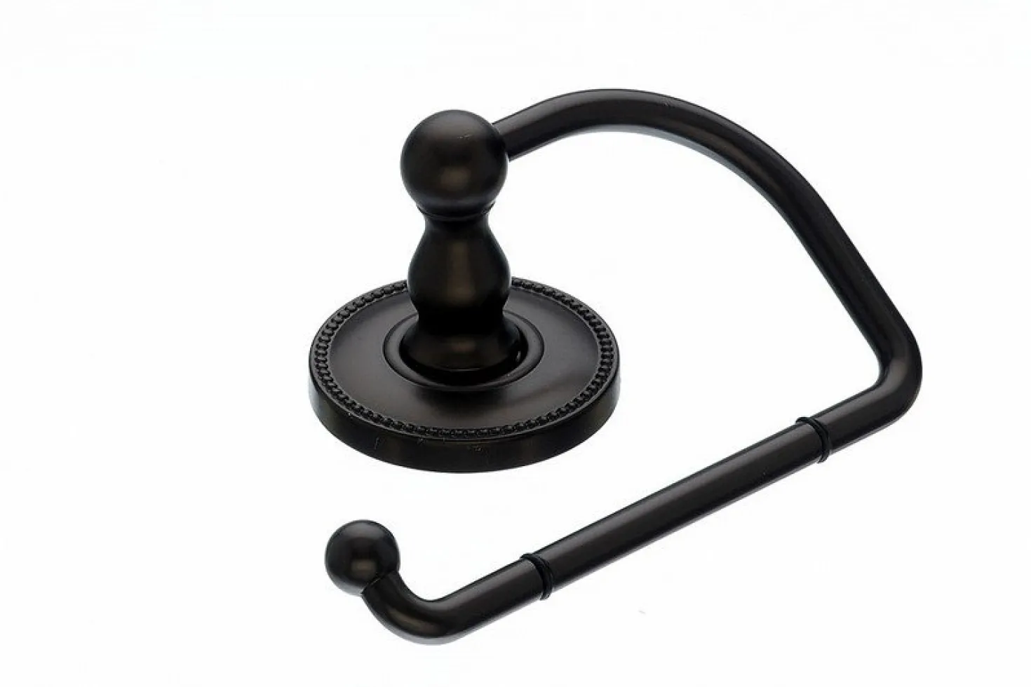Topknobs ED4ORBA Tissue Hook with Beaded Detail in Oil Rubbed Bronze