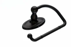 Topknobs ED4ORBC Tissue Hook with Oval Backplate in Oil Rubbed Bronze