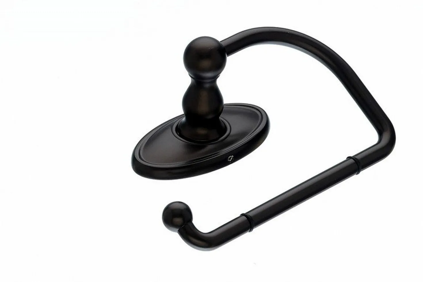 Topknobs ED4ORBC Tissue Hook with Oval Backplate in Oil Rubbed Bronze