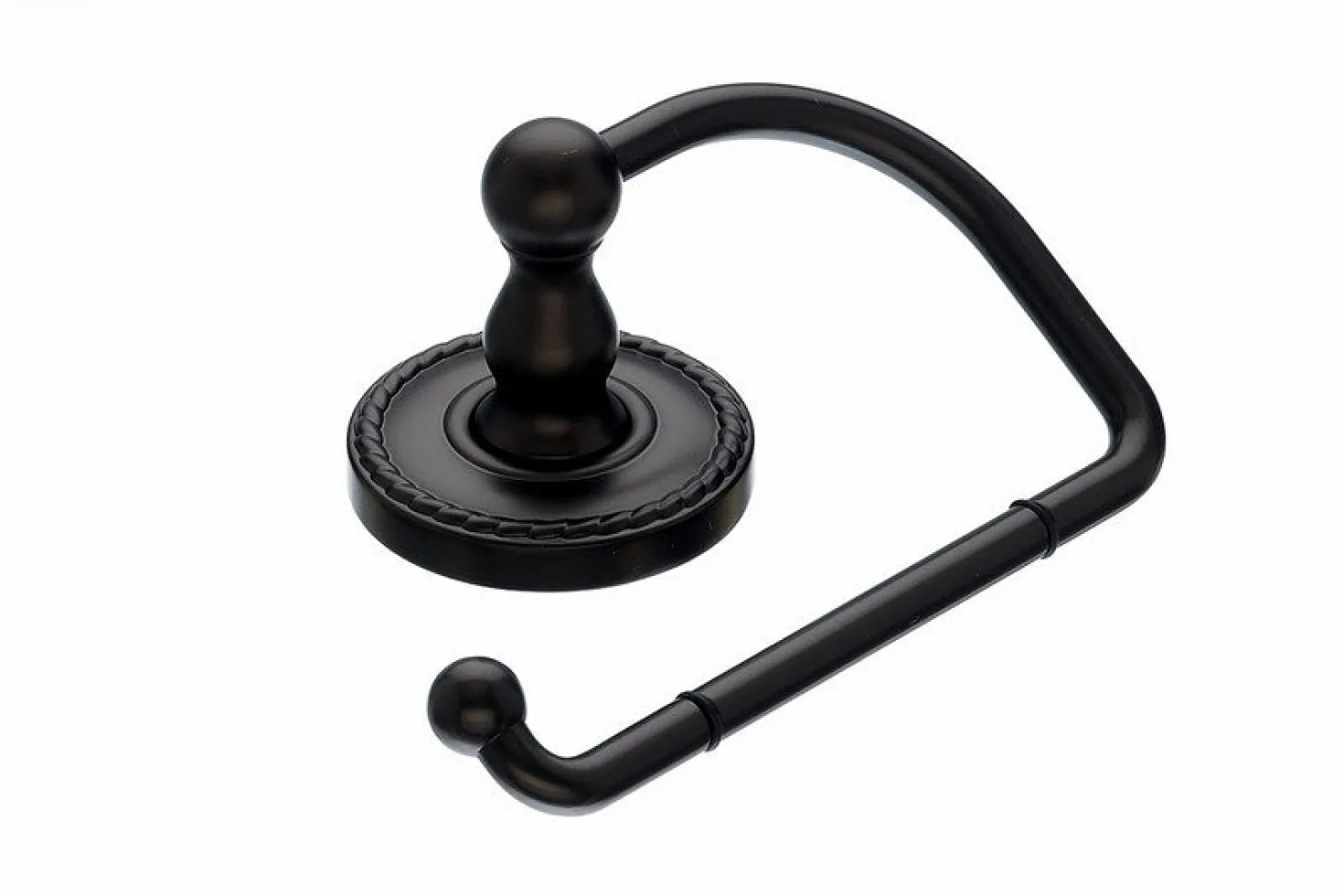 Topknobs ED4ORBF Tissue Hook with Rope Detail in Oil Rubbed Bronze