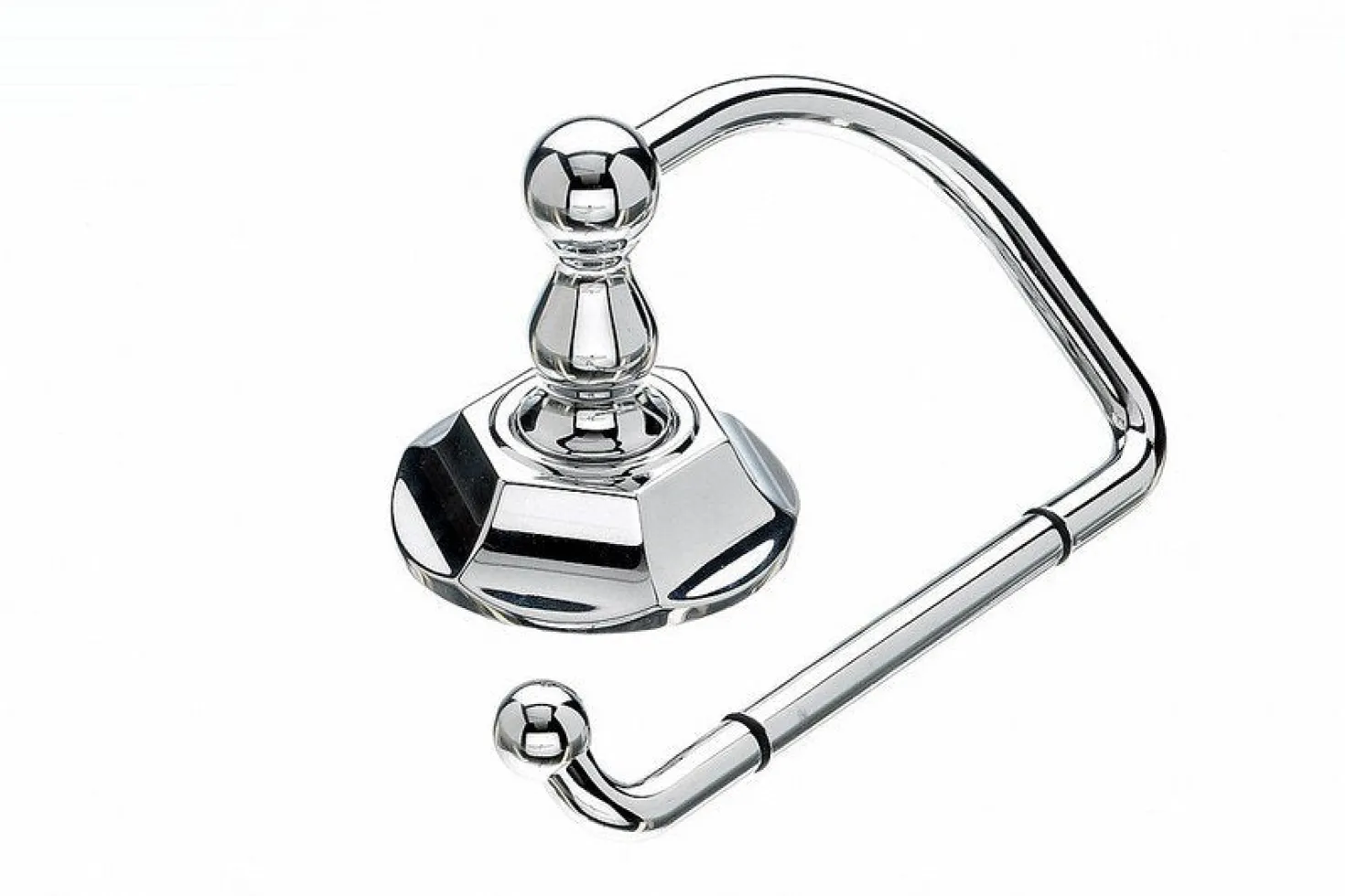 Topknobs ED4PCB Tissue Hook with Hex Detail in Polished Chrome