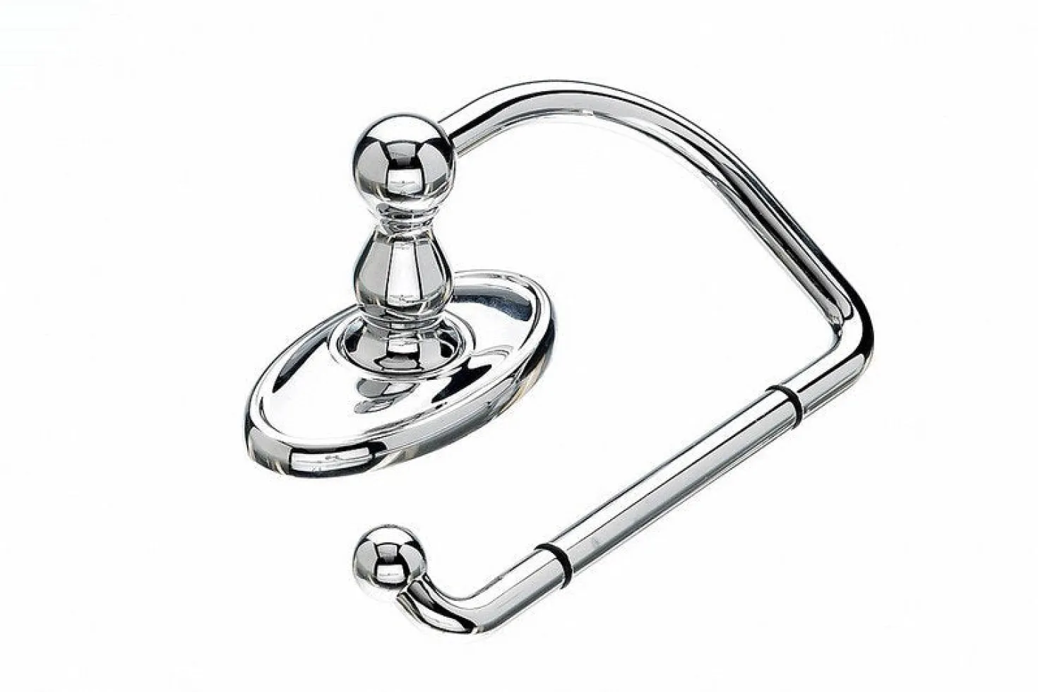 Topknobs ED4PCC Tissue Hook with Oval Backplate in Polished Chrome