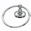 Topknobs ED5PCF Towel Ring with Rope Detail in Polished Chrome
