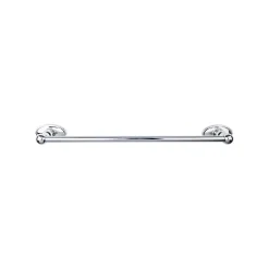 Top Knobs Edwardian Single Bath Towel Bar - Oval Backplate